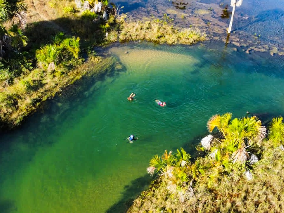 Flutuação no Rio São Domingos